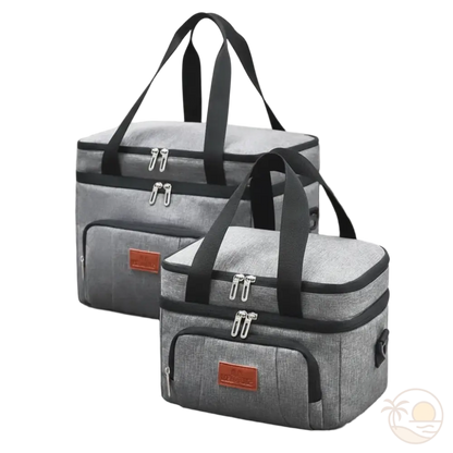glaciere souple gris petit grand