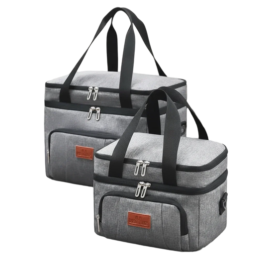 glaciere souple gris petit grand