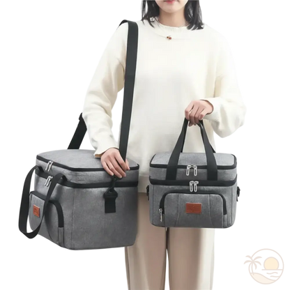 glaciere souple gris petit grand femme
