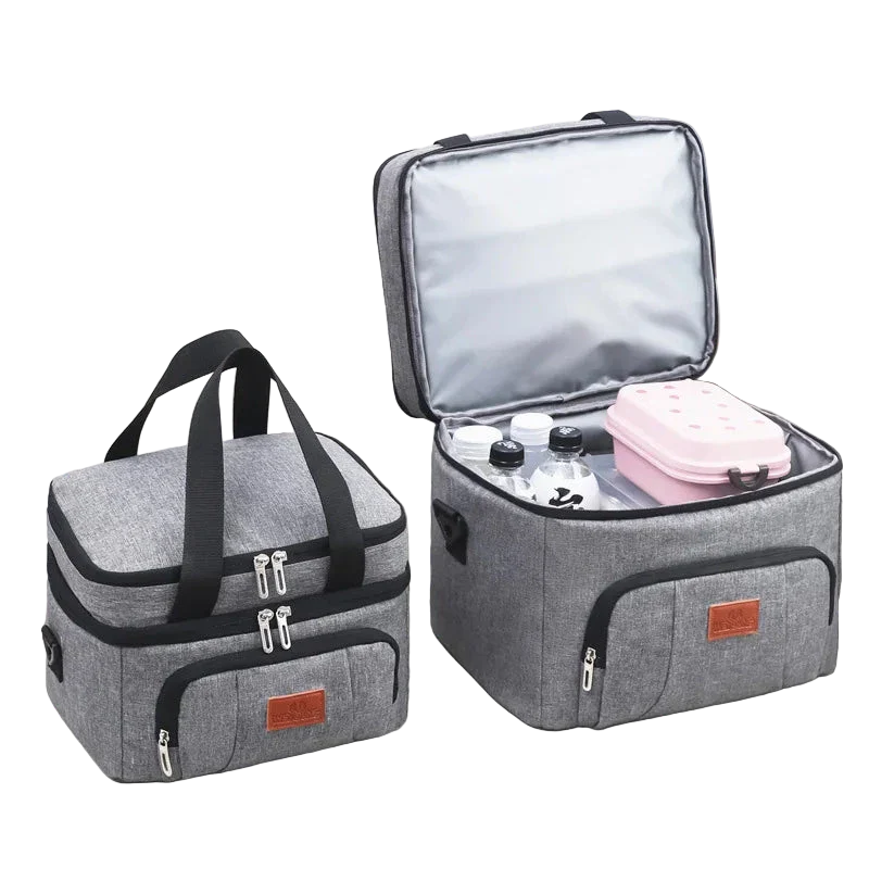 glaciere souple gris petit grand interieur