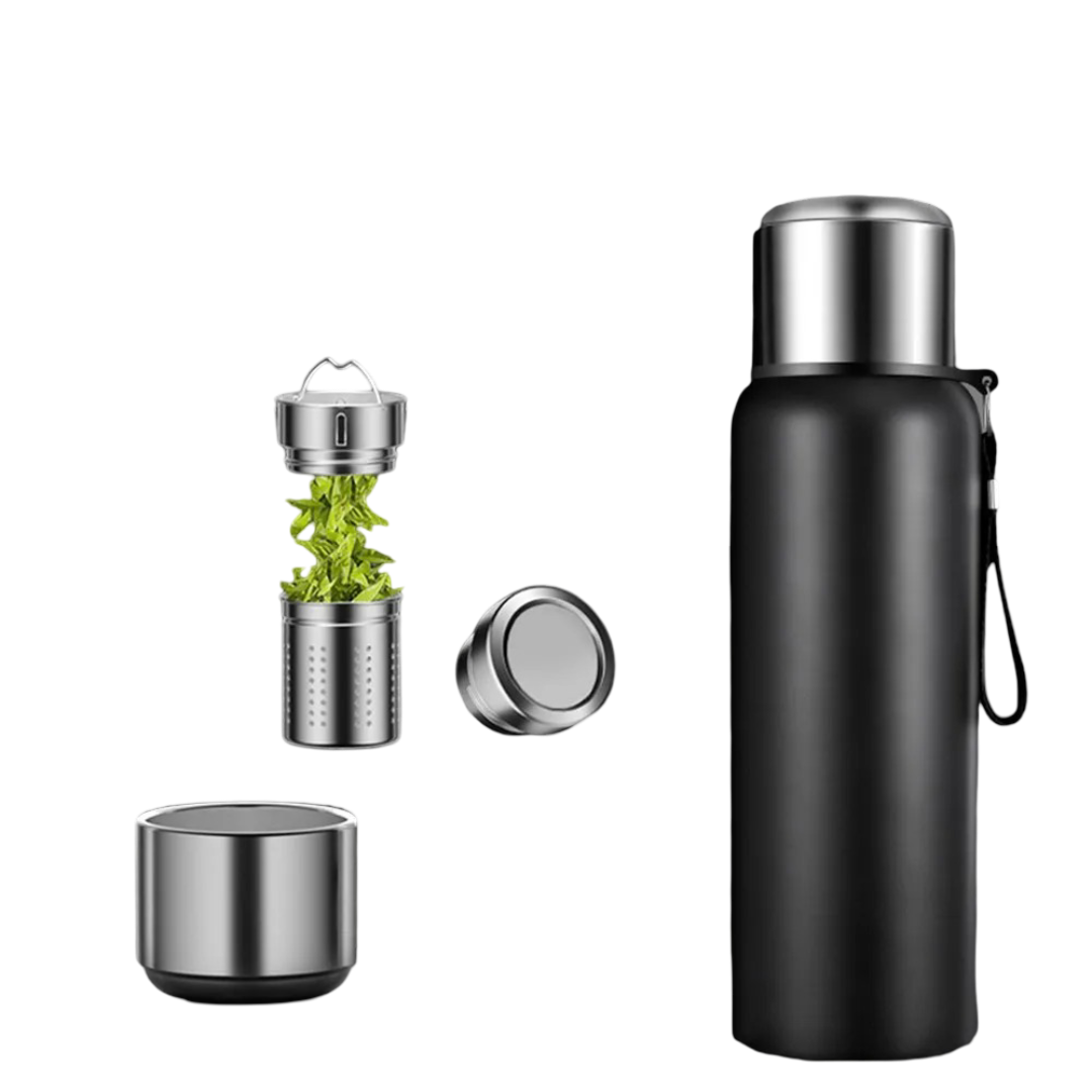 gourde isotherme 2l noir