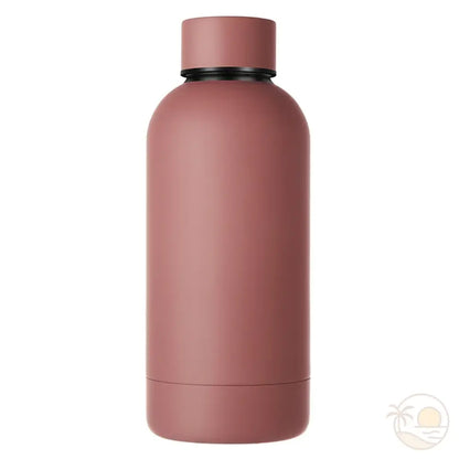 gourde isotherme 350 ml rose terre