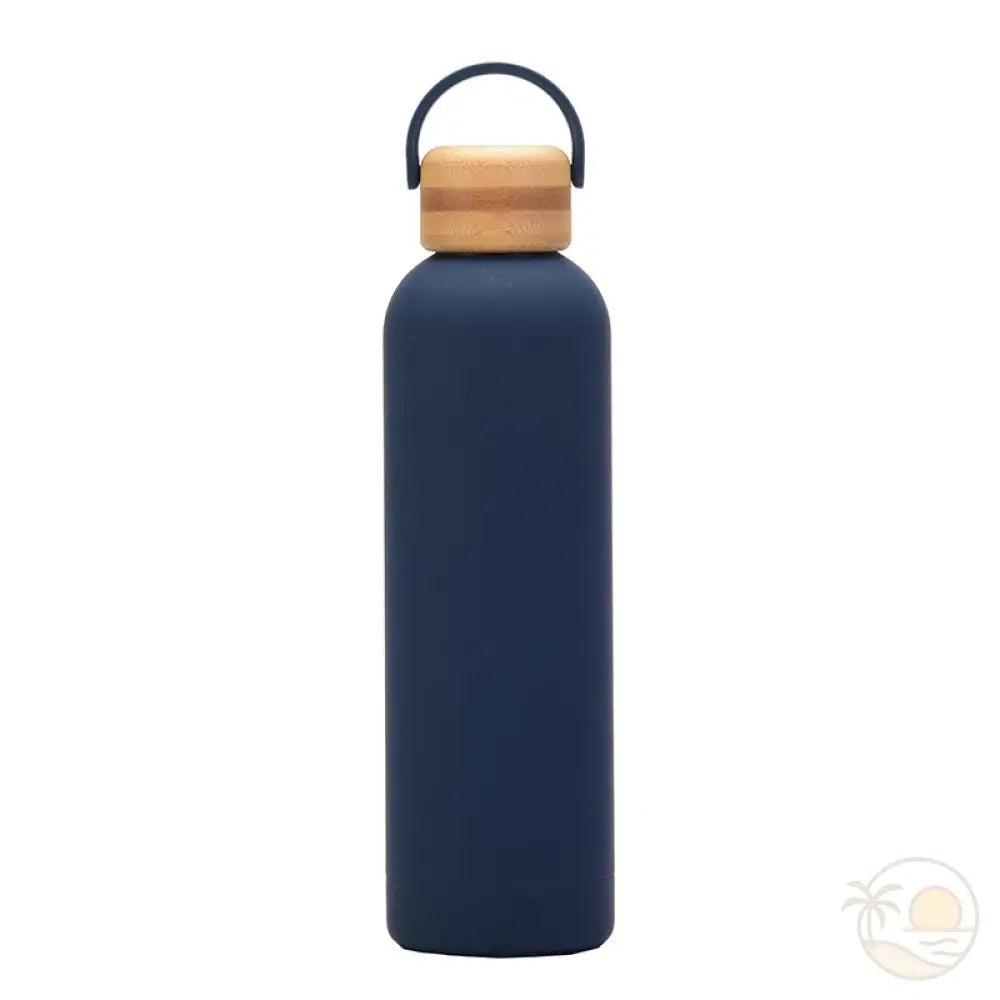 gourde isotherme 750ml bleu fonce