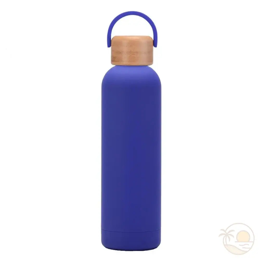 gourde isotherme 750ml bleu saphir