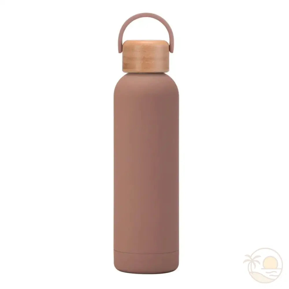 gourde isotherme 750ml marron clair