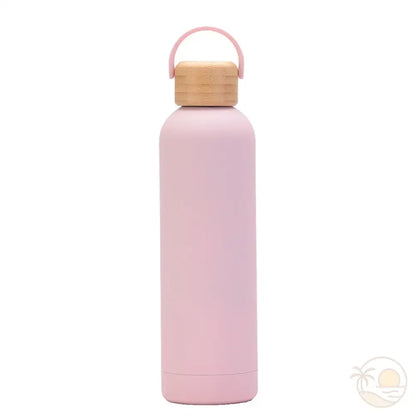 gourde isotherme 750ml rose clair