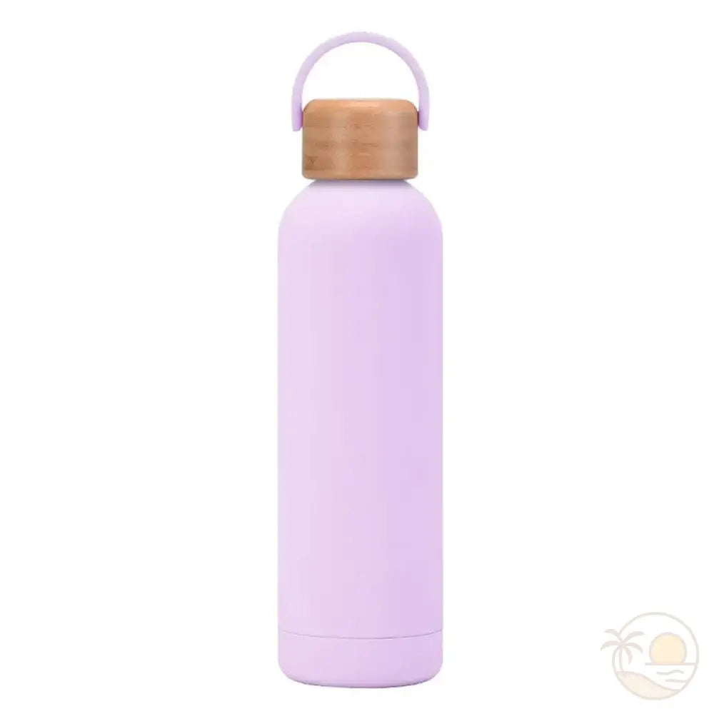 gourde isotherme 750ml violet clair