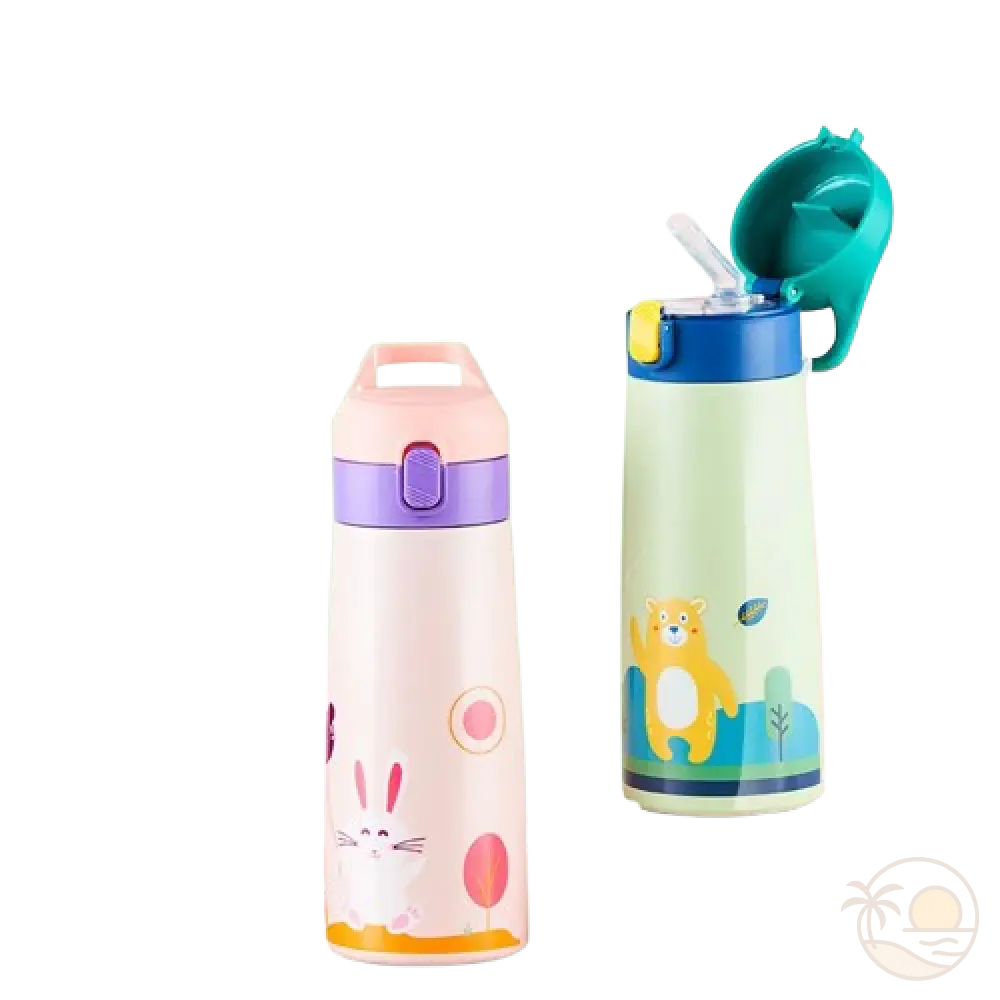 gourde isotherme enfant lapin ours