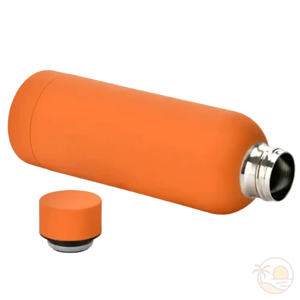 gourdes isothermes 350ml orange ouverte