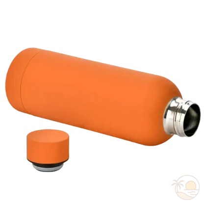 gourdes isothermes 350ml orange ouverte