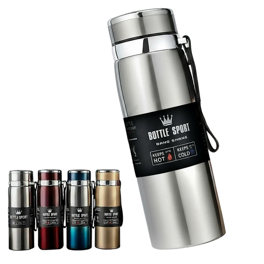 gourdes isothermes argent or rouge bleu