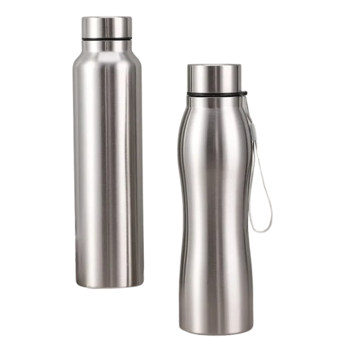 gourdes isothermes inox droit ondule