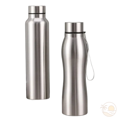 gourdes isothermes inox droit ondule