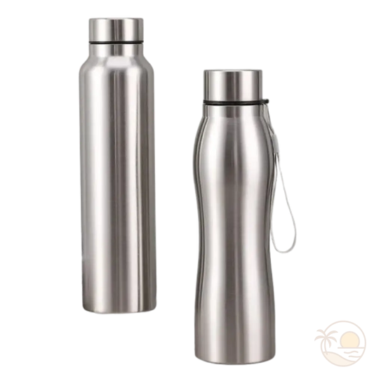 gourdes isothermes inox droit ondule