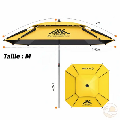 grand parasol de plage taille m
