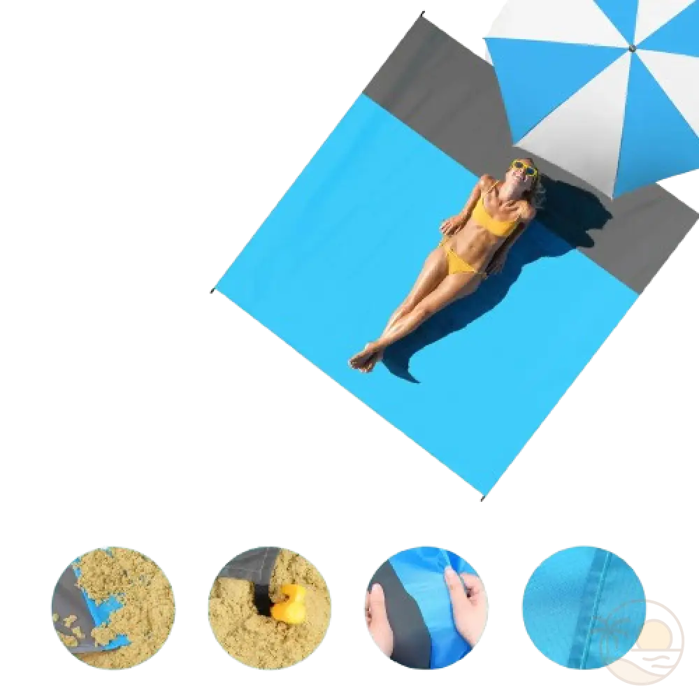 grand tapis de plage caractéristiques