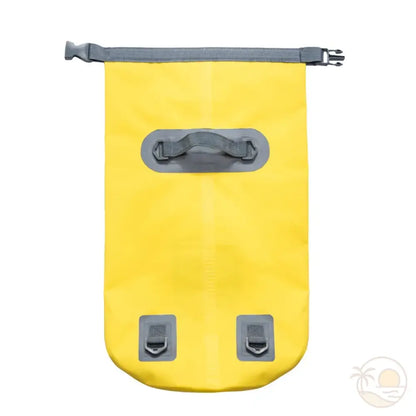 grande pochette de plage jaune vide