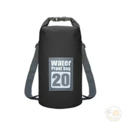 grande pochette de plage noir