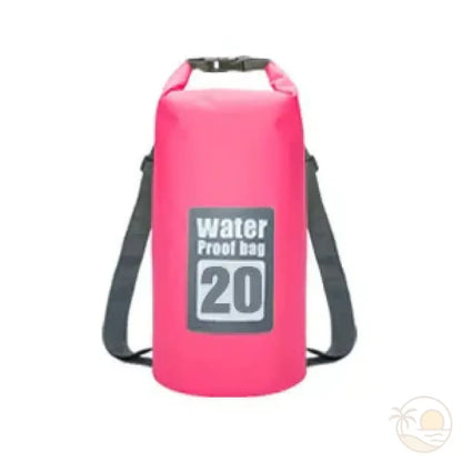 grande pochette de plage rose