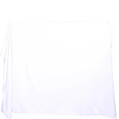 grande serviette de plage blanche