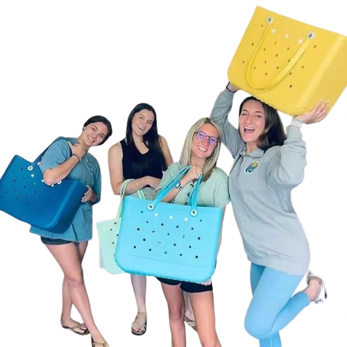 grands paniers de plage jaune bleu femmes