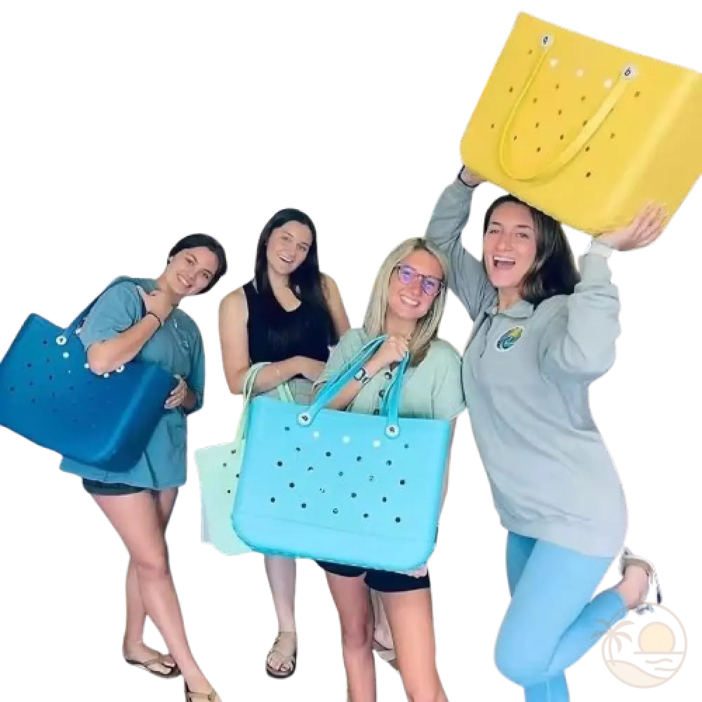 grands paniers de plage jaune bleu femmes