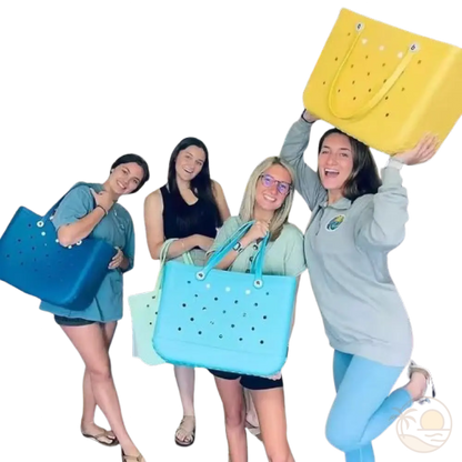 grands paniers de plage jaune bleu femmes