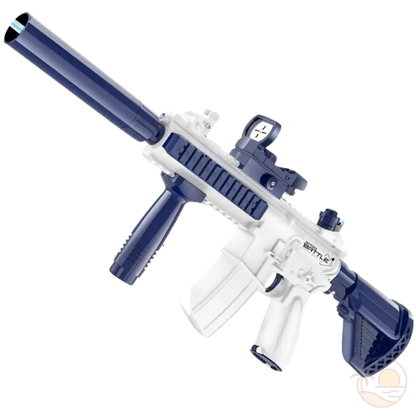 gros pistolet a eau bleu