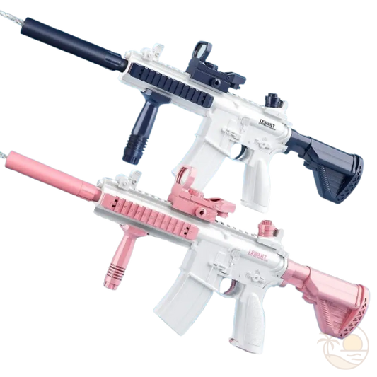 gros pistolets a eau bleu rose
