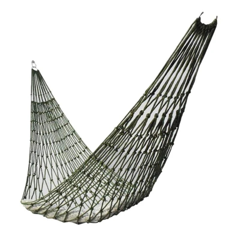 hamac filet vert ouvert