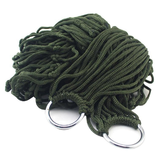 hamac filet vert replie