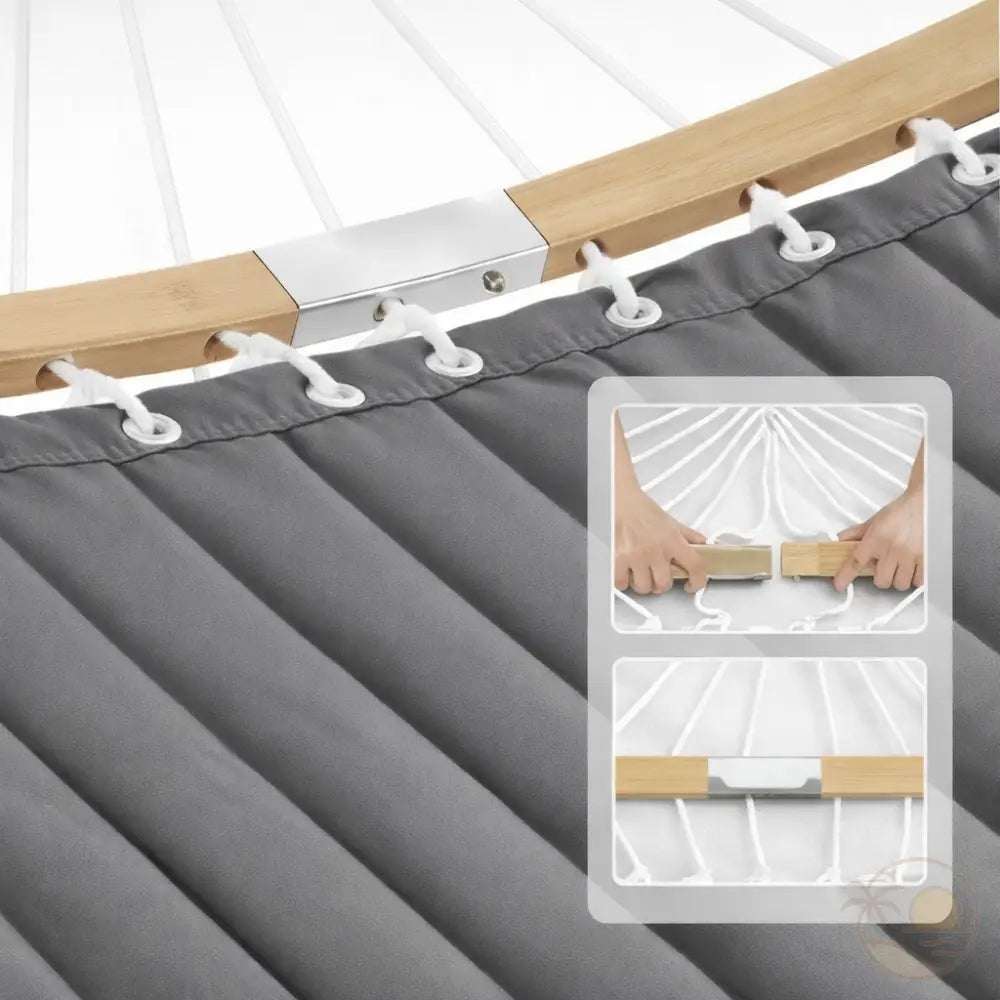 hamac sur support assemblage