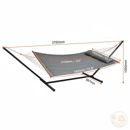 hamac sur support dimensions