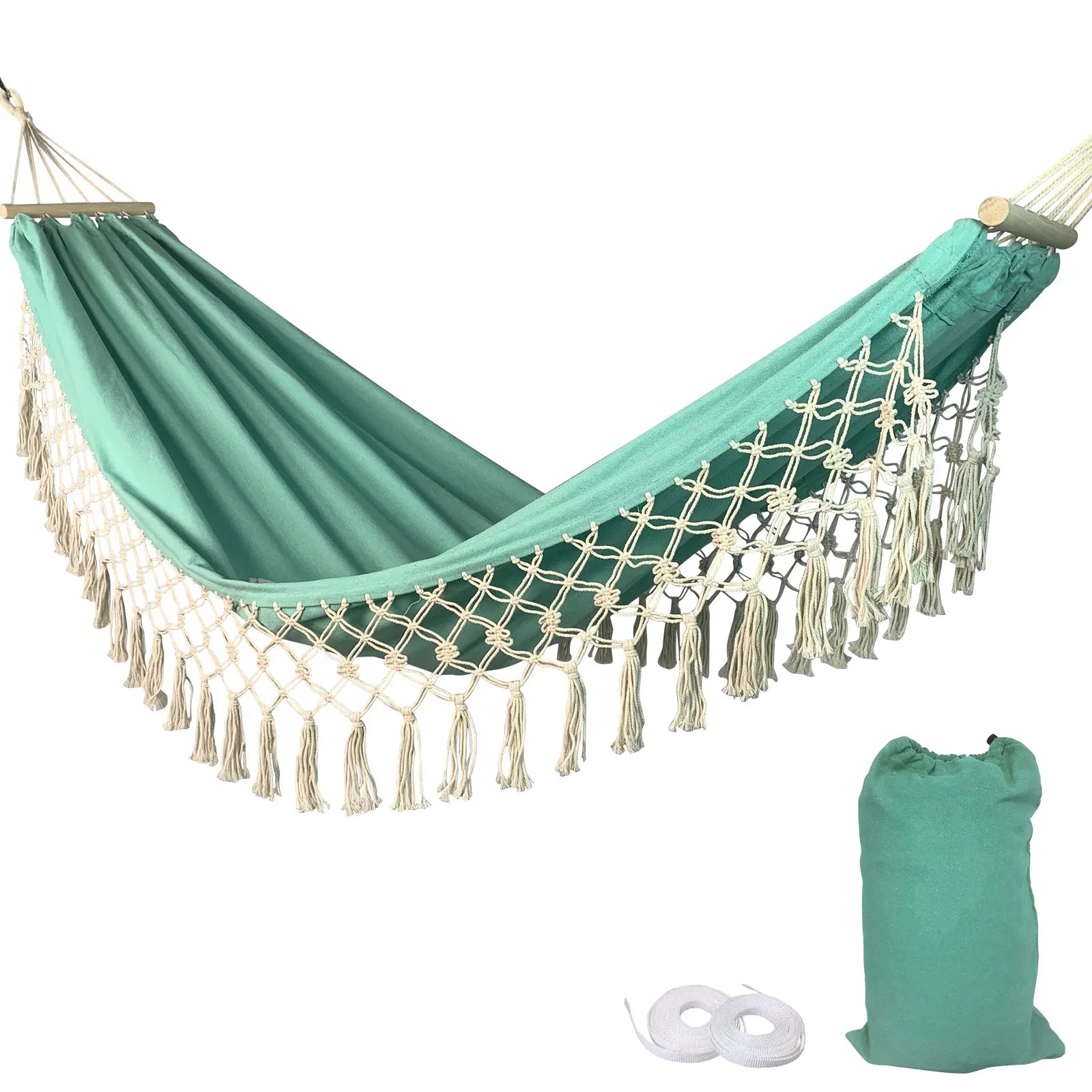 hamac suspendu vert
