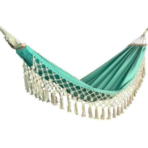 hamac suspendu vert ouvert