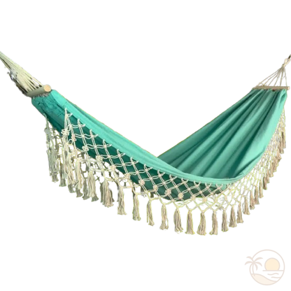 hamac suspendu vert ouvert