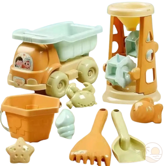 jeux de plage seau pelle