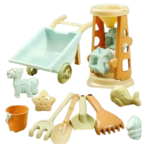 jeux de plage seau pelle - 11 jouets de plage