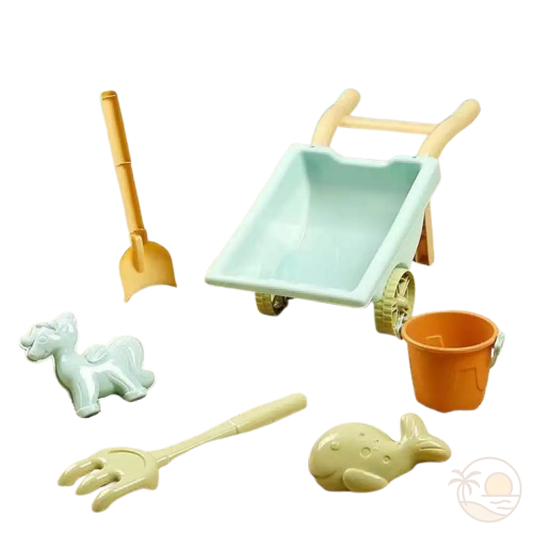 jeux de plage seau pelle - 6 jouets de plage