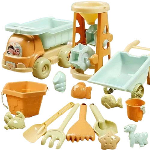 jeux de plage seau pelle - 9 jouets de plage