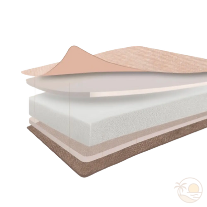 matelas avec coussin couches composition