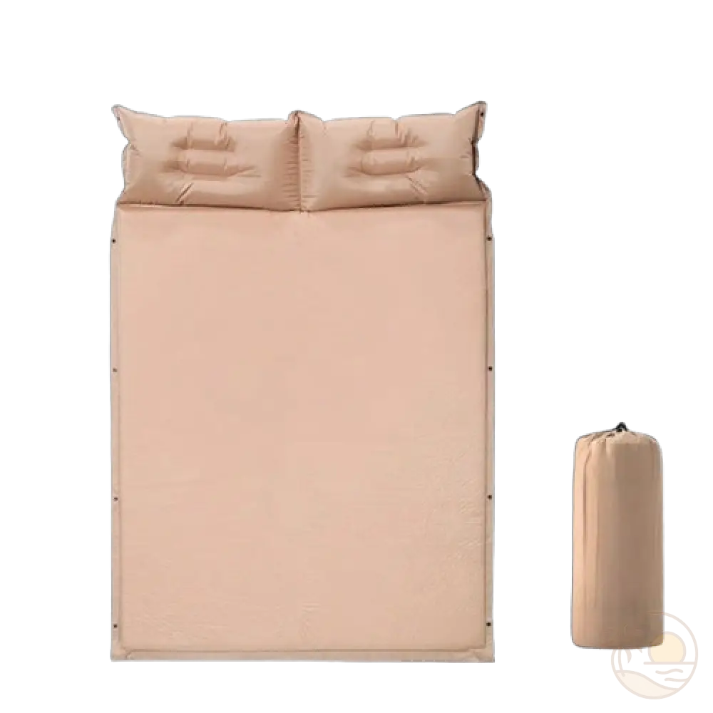 matelas avec coussin deux places sac