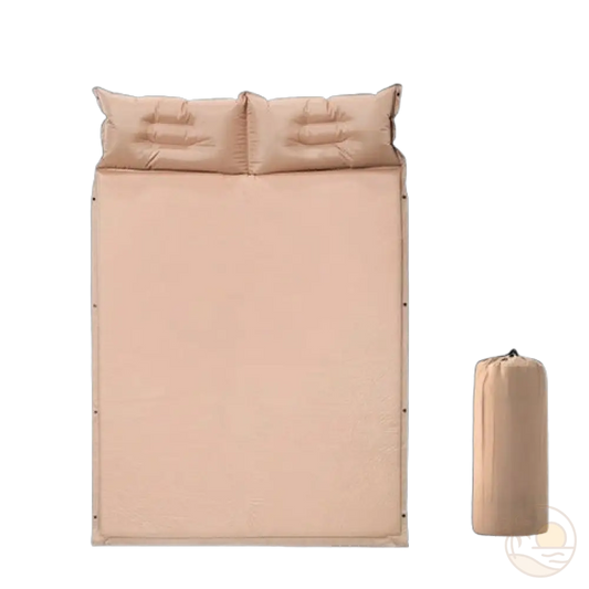 matelas avec coussin deux places sac