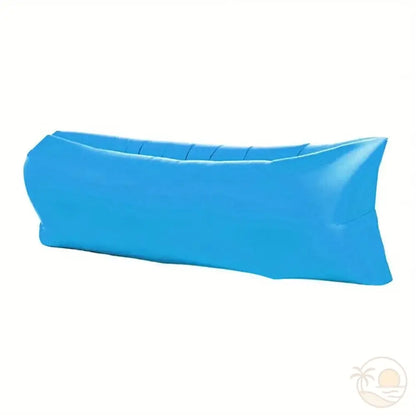 matelas de plage confortable bleu