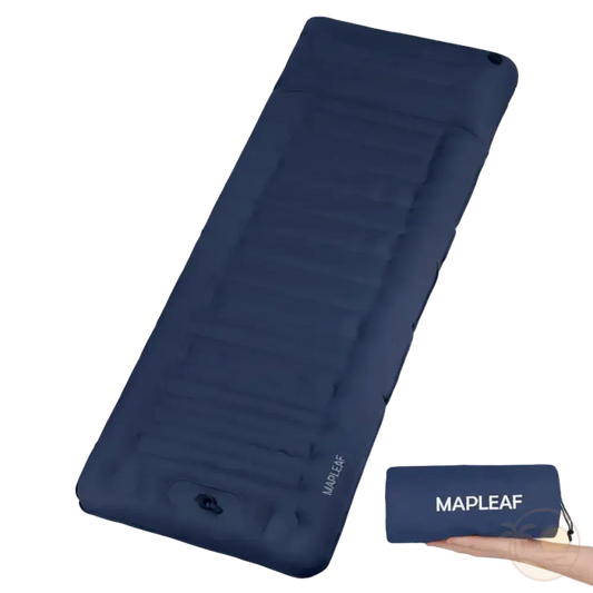 matelas de plage epais pliable bleu