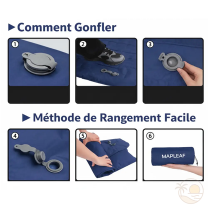 matelas de plage epais pliable consignes