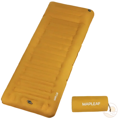 matelas de plage epais pliable jaune