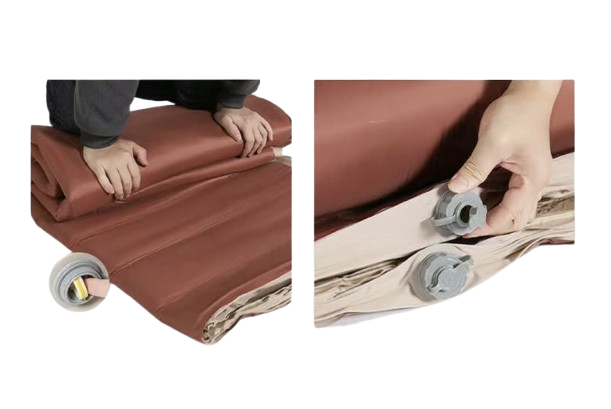 matelas de plage epais rangement