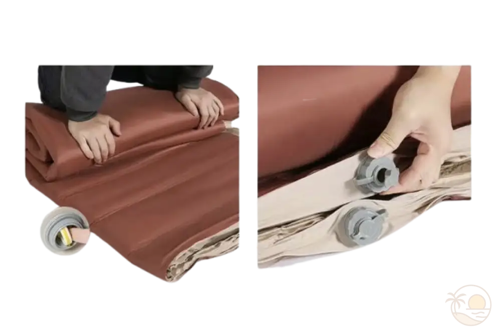 matelas de plage epais rangement