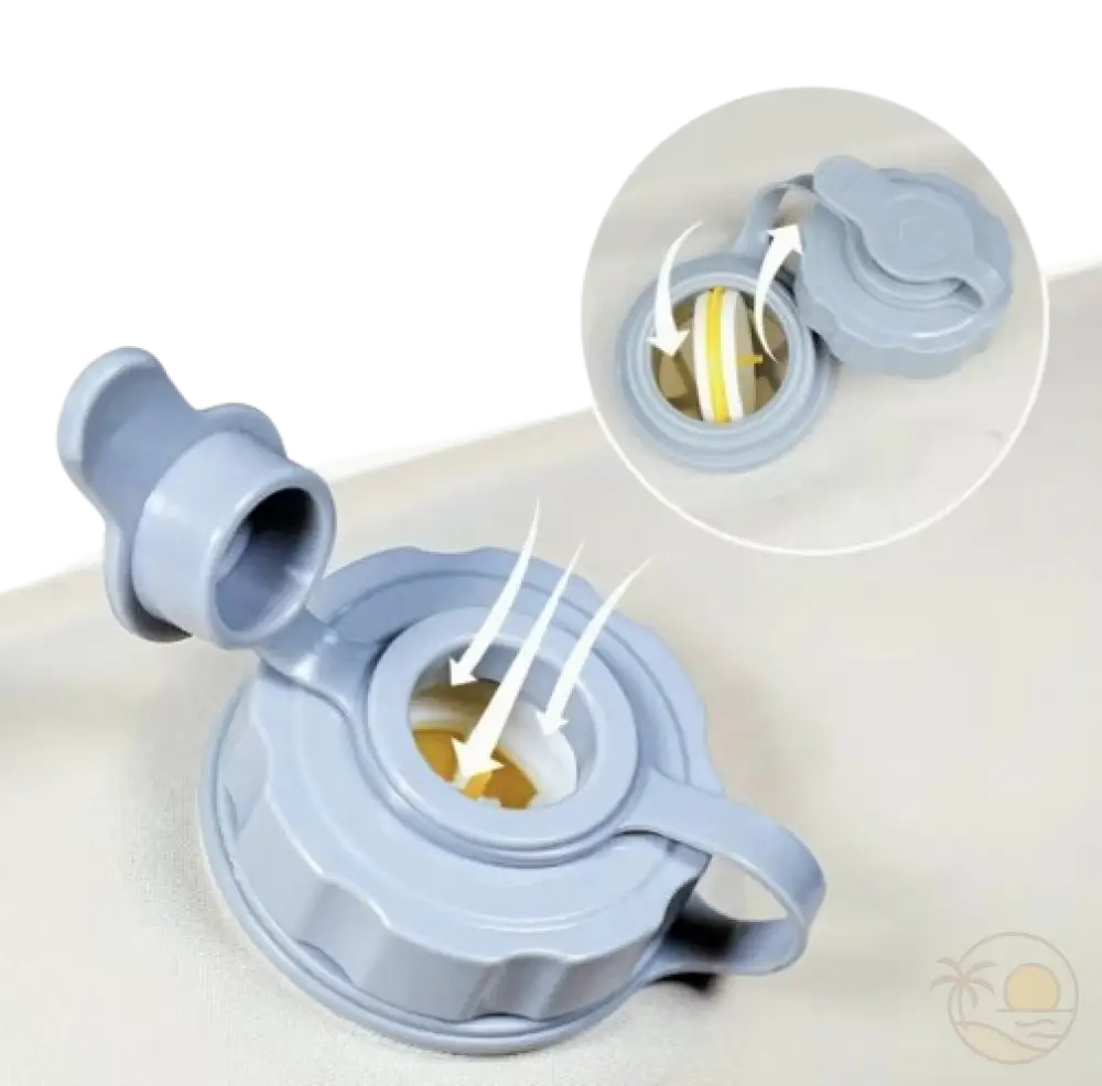 matelas de plage epais valve